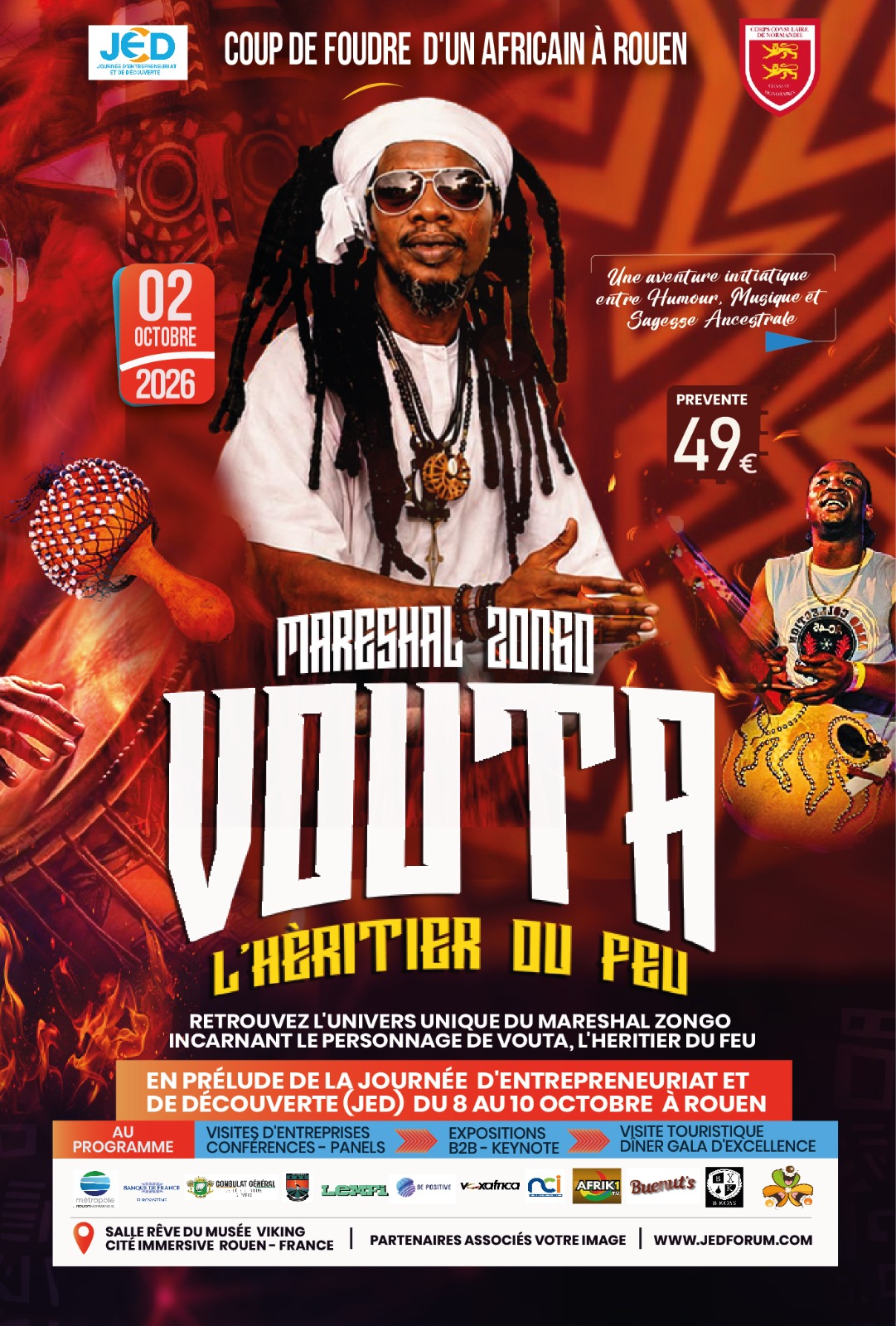 Mareshal Zongo - Artiste invité JED 2026